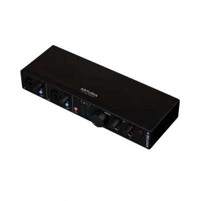 Immagine di Arturia MiniFuse 4 Interfaccia audio e MIDI USB compatta, con pacchetto di software creativo alta qualità per la registrazione, produzione, i podcast chitarra Nero