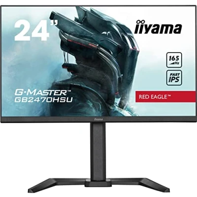 Immagine di Iiyama ETE Fast Gaming, G Master Red Monitor ERP E (A G) 61 cm (24 pollici) 1920 x 1080 Pixel 16:9 0.8 ms HDMI ™, DisplayPort, Cuffie (jack da 3,5 mm), USB