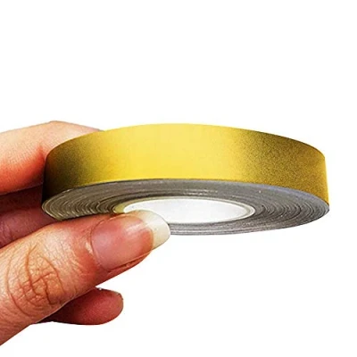 Immagine di 4R Quattroerre.it 10492 Trim Stripes Strisce Adesive per Auto, Oro, 10 mm x mt