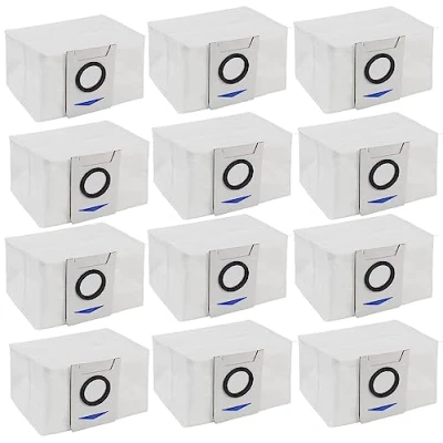 Immagine di Sacchetti di ricambio per aspirapolvere robot Ecovacs Deebot X1 Plus T10 (12 pezzi)