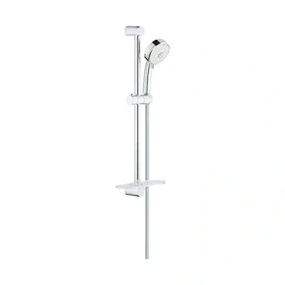 Immagine di Grohe 27577002 Set Asta Doccia a 4 Getti Tempesta, 0 V, Cromo