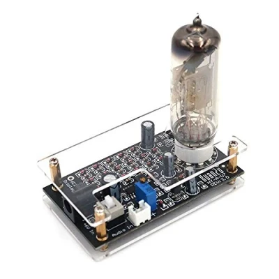 Immagine di DollaTek Magic Eye 6E2 EM87 Tube Preamp Audio Indicatore di livello VU Meter, Music Spectrum