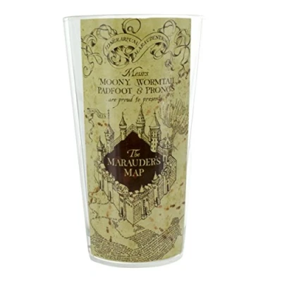 Immagine di HARRY POTTER, Marauders Map acqua in vetro, multicolore, 9 x 15 cm