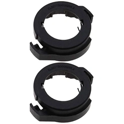 Immagine di Create idea 2PCS HID H7 LED Portalampada Adattatore Clip di ritegno Nero Compatibile con Magotan Espace MK3