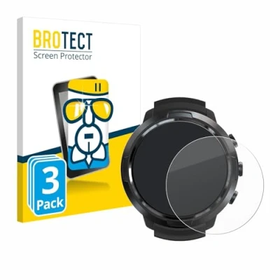 Immagine di brotect Pellicola Protettiva Vetro per Suunto D5 Protezione Schermo (3 Pezzi) [Durezza Estrema 9H, Chiaro]