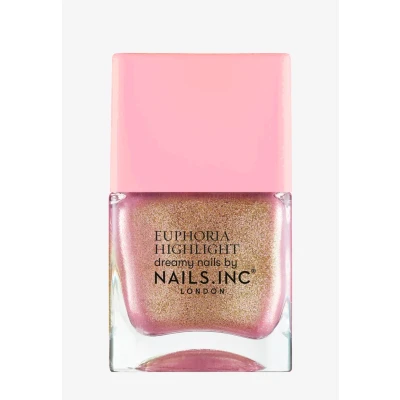 Immagine di Nails Inc DREAM DUST EUPHORIA Highlight Smalto per unghie Tonalità rosa brillante Finitura iridescente e perlato Vegano, lunga durata &amp; Cruelty Free Manicure perfetta, nail art alla moda