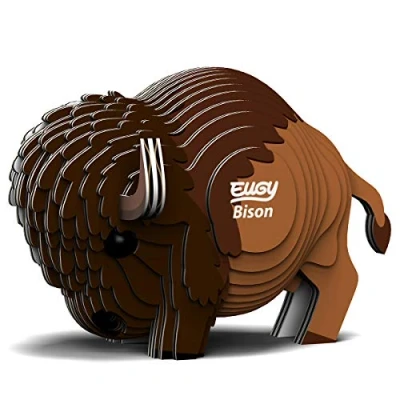 Immagine di EUGY 045 Bisonte. Eco Friendly 3D Paper Puzzle