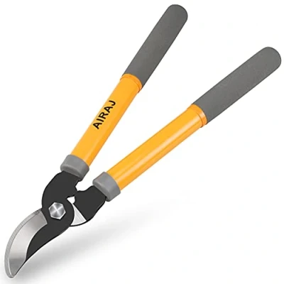 Immagine di AIRAJ Troncarami Bypass 385 mm,Troncarami Leggeri, Acciaio di precisione temprato, Con rivestimento antiaderente,per tagliare legno fresco fino a 30mm diametro,Troncarami Manico Robusto