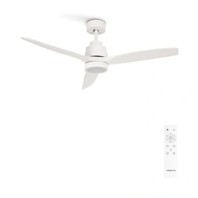 Immagine di CREATE / WINDSTYLANCE DC Ventilatore da soffitto con luce motore bianco Silenzioso, timer