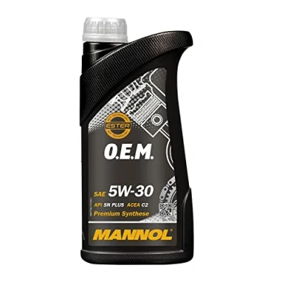 Immagine di MANNOL 7709 O.E.M. 5 W 30 API SM/CF for Toyota Lexus olio motore, 1 litro