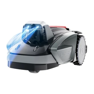 Immagine di Sunseeker V3 Robot Tosaerba Senza Fili 600㎡ Automatico con Un Clic, Vision AI Intelligence Evitamento degli Ostacoli, Pendenze 42%, Basso Rumore, Navigazione Multi Zon