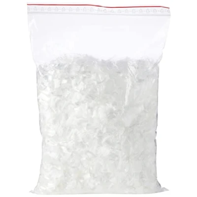 Immagine di Polipropilene (Pp) Fibre per Calcestruzzo e Massetto 100 900g Buste Riduce Restringimento Rottura x 12mm