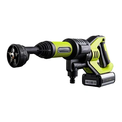 Immagine di JIMMY JW31 Idropulitrice Portatile ad alta pressione senza fili, Potenza 180W, Batteria rimovibile, 5 modalità di pulizia ed erogatore per sapone