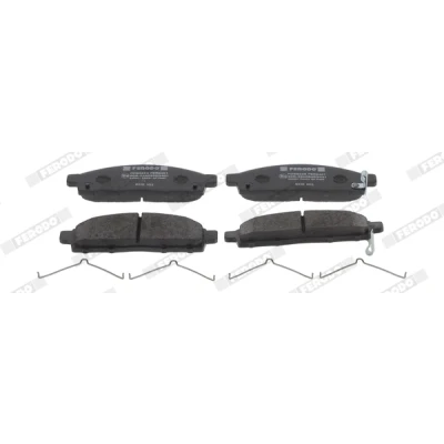 Immagine di FERODO FDB5226 Kit pastiglie freno con segnalatore acustico usura FIAT: Fullback Pick up