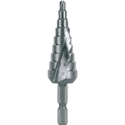 Immagine di RUKO 101051H Punta a gradini 4 20 mm HSS Lunghezza totale 81 1 pz.