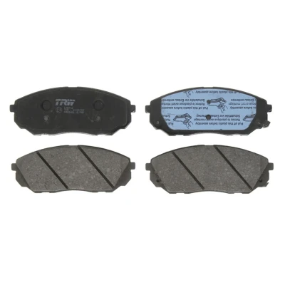 Immagine di TRW GDB3452 Kit pastiglie freno con segnalatore acustico usura KIA: SORENTO 1