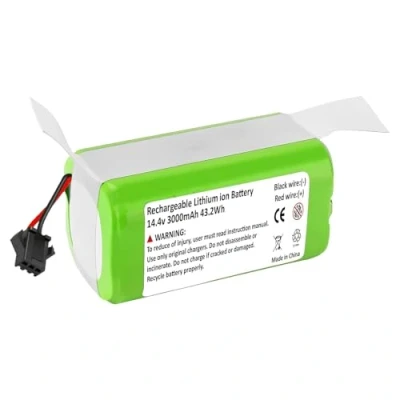 Immagine di Kengdor Batteria Agli Ioni di Litio 3000 mAh 14.4 V per Ecovacs Deebot N79 DN622 N79S IKHOS S15 S14 Eufy RoboVac 11 12 30 11S 15C 15T 11SMAX 30C 35C Conga Excellence 1090 990 950 1990 1790