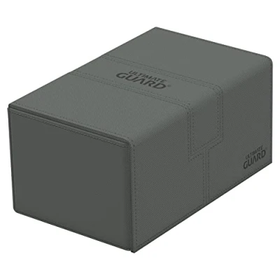 Immagine di Ultimate Guard UGD011241 Twin Flip`n`Tray 160+ XenoSkin Monocolor, Grigio