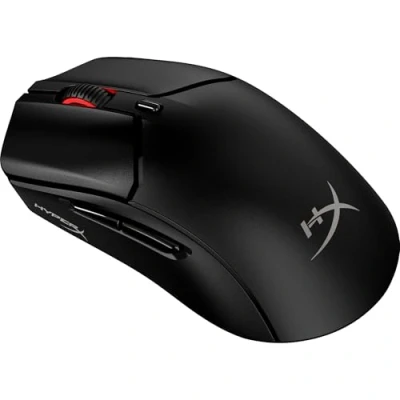 Immagine di HyperX Pulsefire Haste, Mouse Gaming Senza Filo, Connettività 2,4 GHz e BLE, Illuminazione RGB, 6 Tasti Programmabili, 26000 DPI, Resistenza fino a 100 Milioni di Clic, Batteria Ore, Nero