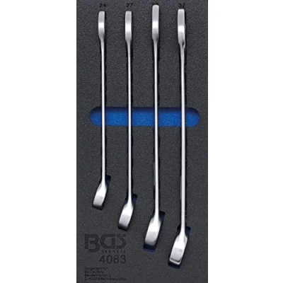 Immagine di Bandeja para carro 1/3: Juego de llaves combinadas 24 32 mm 4 piezas