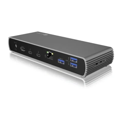 Immagine di ICY BOX 10 in 1 Thunderboltâ„¢ 4 Dock mit 2x 4K@60 Hz Videoausgang