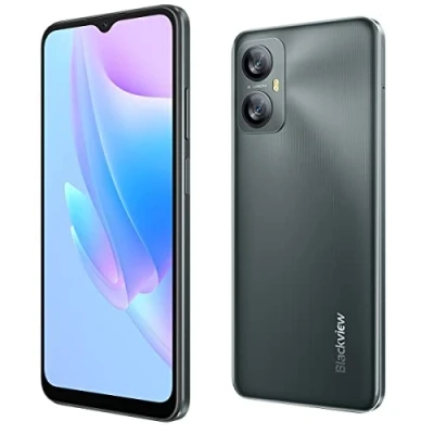 Immagine di Blackview A52 Android 12 4G Cellulare, 6,5&#039;&#039; HD+ Schermo Telefono, Octa Core 2GB 32GB (SD Esterna 512GB), 13MP+5MP, Smartphone Dual SIM, Batteria 5180mAh, Impronte Digitali, Nero