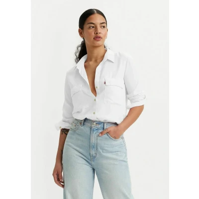 Immagine di Levi&#039;s Doreen Utility IN Patches Camicia, Donna, Taglia: XS, Bright white