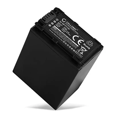 Immagine di CELLONIC Batteria NP FV100 FV30 FV70 Compatibile con Sony FDR AX33, CX625, CX250, PJ620, AX100, CX270, CX260, AXP33, PJ810, FV70, FV50 3300mAh 7.2V 7.4V