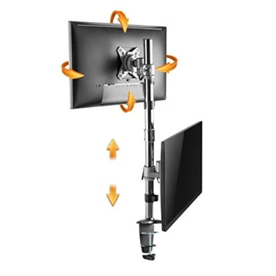 Immagine di RICOO Supporto monitor scrivania TS3511 Girevole Inclinabile Schermi 13 27&quot; (33 69 cm) Braccio schermo PC Staffa verticale VESA 75 x 100