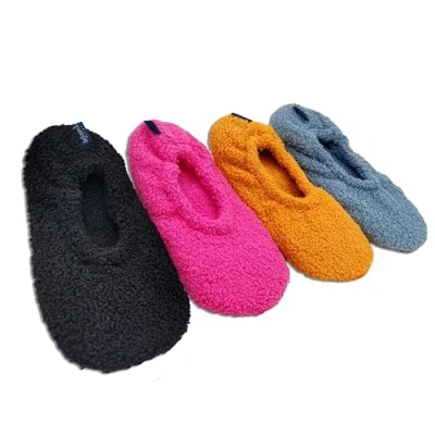 Immagine di Le Spugnose Pantofole Donna da Parquet, Ballerine a Ciabatta in Spugna Lavabili per Casa, Viaggio e Ospiti (3 Paia: 37/39/41, Sistema Taglie Calzature EU, Adulto, Donna, Testo, Media, Taglia unica)