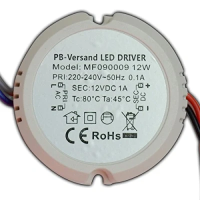 Immagine di PB Versand Trasformatore Rotondo per lampadine Mini LED, 12 V DC W G4 GU4 MR16 MR11