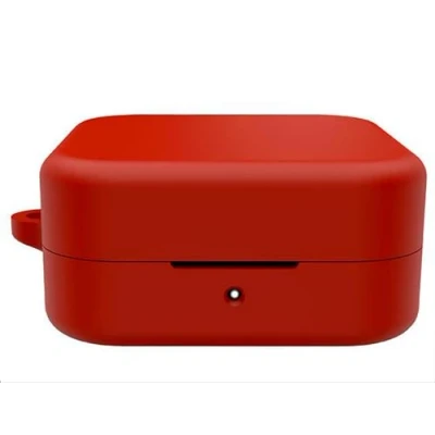 Immagine di GIOPUEY Cover Compatibile con CMF By Nothing Buds, Cilicone Custodia, Ultrasottile Case Cover, Antiurto, Resistente ai Graffi Rosso