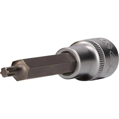 Immagine di BRILLIANT TOOLS BT022730 Bussola a inserto RIBE 1/2&quot;, lunga 100 mm, M5 [Powered by KS TOOLS]