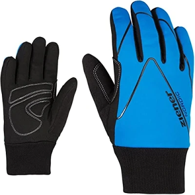 Immagine di Ziener Unico Junior, Guanti per Sci di Fondo, Nordic e Crosscountry, Antivento, Traspiranti, Soft Shell Bambini, Mimetico, S