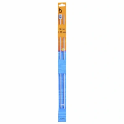 Immagine di Pony singolo con estremità a maglia, in Alluminio, multicolore, 4.5 x 4 39.5 cm, Multi colour, 4.2 34 cm