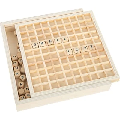 Immagine di small foot Sistemare le parole &quot;Educate&quot;, Gioco di apprendimento per imparare l&#039;ABC, da 6 anni, 10952