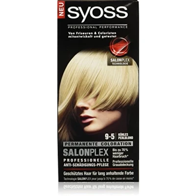 Immagine di Syoss 9 5 immagine perl Blond colore dei capelli, confezione da (3 X 115 ML)