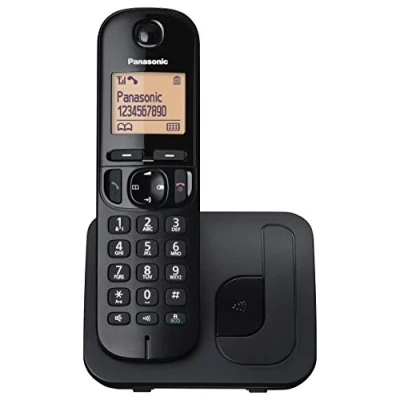 Immagine di Panasonic KX TGC210 Telefono DECT Nero Call Identifier, versione spagnola