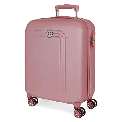 Immagine di MOVOM Riga Trolley cabina Rosa 40x55x20 cms Rigida ABS Chiusura a combinazione numerica 37L 2,8Kgs 4 doppie ruote Bagaglio mano