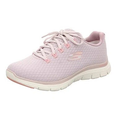 Immagine di Skechers Flex Appeal 4.0 Coated Fidelity, Scarpe da ginnastica Donna, Rose Mesh Trim, 38 EU