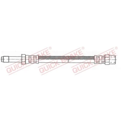 Immagine di QUICK BRAKE 37.007 Tubi Freno 146mm M10x1 con filettatura interna, esterna VOLKSWAGEN: Sharan I, SEAT: Alhambra I