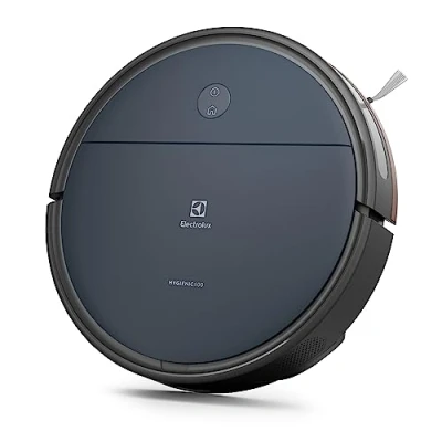 Immagine di Electrolux Hygienic 600 Robot Aspirapolvere ER61UW1DB, connesso, aspira e lava, con panno lavapavimenti, Denim Blue Solid