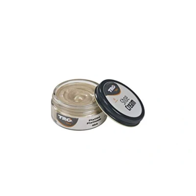 Immagine di TRG The One Shoe Cream, Crema per pelle e sintetica, Argento (404 Platinum), 50 ml