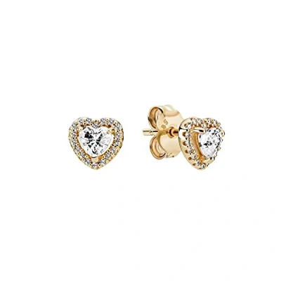 Immagine di PANDORA Timeless Anello in oro con cuore zirconia cubica trasparente, 50