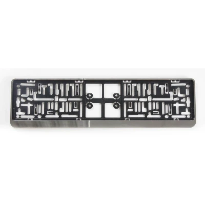 Immagine di AUTO STYLE Porta targa sintetica &quot;Click&quot;, 52 x 11 cm, cromato
