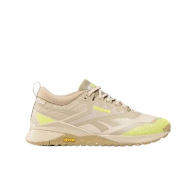 Immagine di Reebok NANO X4 Adventure Scarpe da allenamento, Taglia: 43, Beige mushroom digital lime Tessuto / sintetico