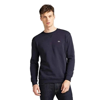 Immagine di Lee Plain CREW SWS Felpa, Uomo, Taglia: 4XL, Midnight navy