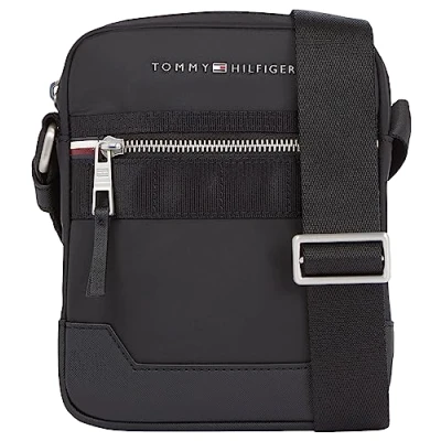 Immagine di Tommy Hilfiger Elevated MINI Reporter Unisex Borsa a tracolla, Taglia: One Size, Black