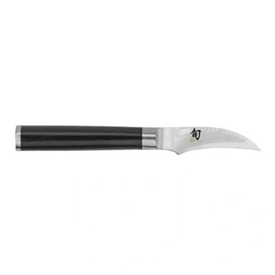 Immagine di KAI Shun Classic Coltello da sbucciatura giapponese 6,5 cm lunghezza lama damasco 32 strati nucleo VG MAX 61 (±1) HRC Manico in legno di Pakka tornitura forgiato