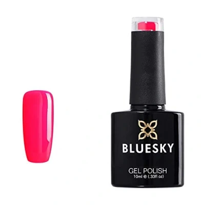 Immagine di Bluesky Smalto Per Unghie Gel, Fuchsia Fumble, Neon36, Rosa (Per Lampade Uv E Led) 10 Ml
